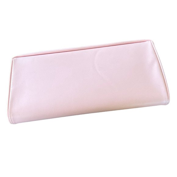 Vintage Pale Pink Gold Hardware Glamour Clutch - Picture 4 of 9